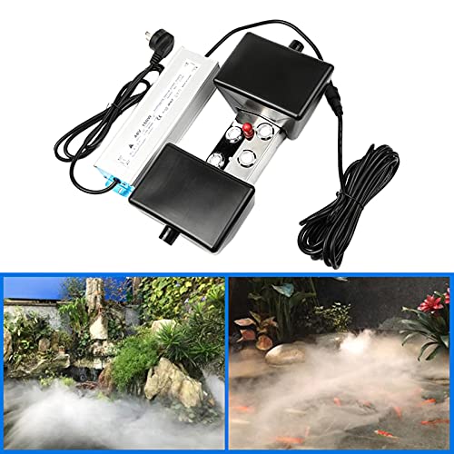 H HILABEE Ultrasone Mist Maker Fogger 4 Head Waterproof Power Luchtbevochtiger Mist Maker voor Tuinieren Hydrocultuur - Afbeelding 6