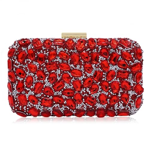 Milisente Clutch Purses For Women Crystal Clutches Evening Bags G...