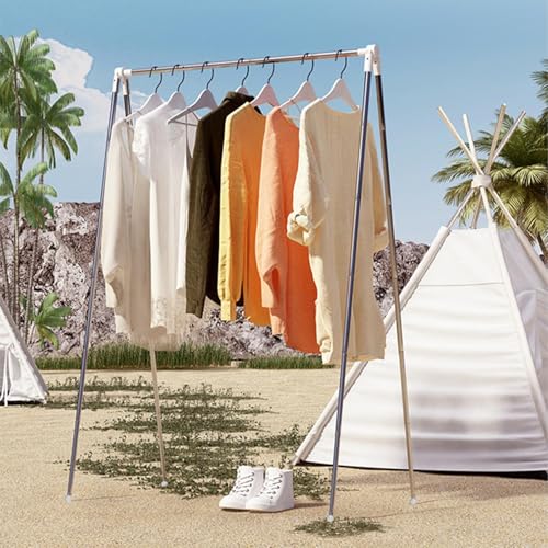 Étendoir à vêtements pliable universel compact pour séchage intérieur et extérieur - 4