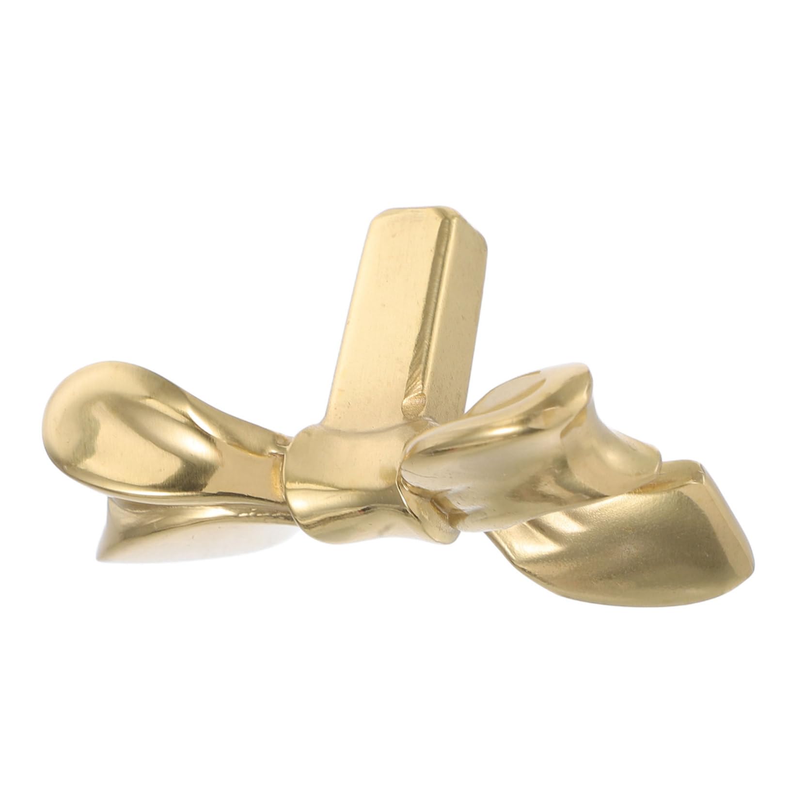 Anneome Adorable Bow Shape Knobs Brass Cabinet Hardware Bow Drawer Pulls Decorative Knobs