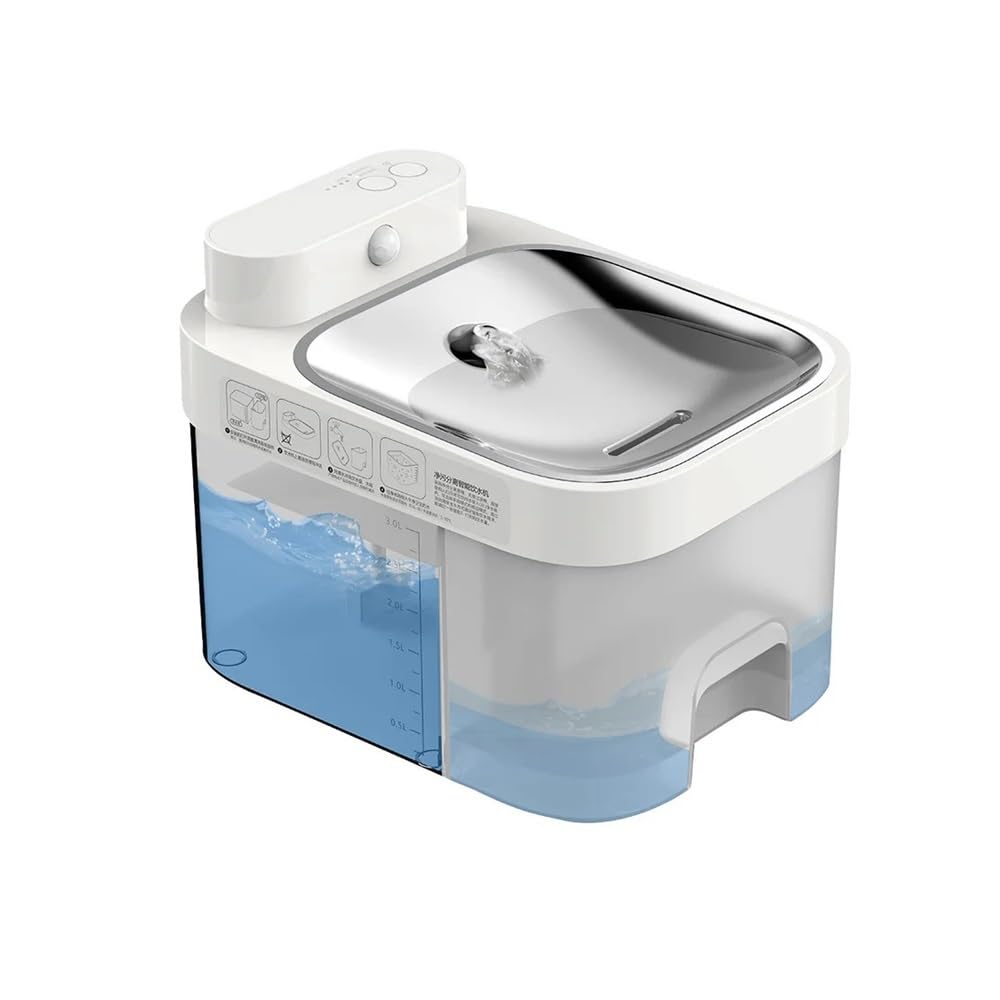 Fontana automatica for animali domestici, distributore d'acqua circolante for cani e gatti con filtro(EU)