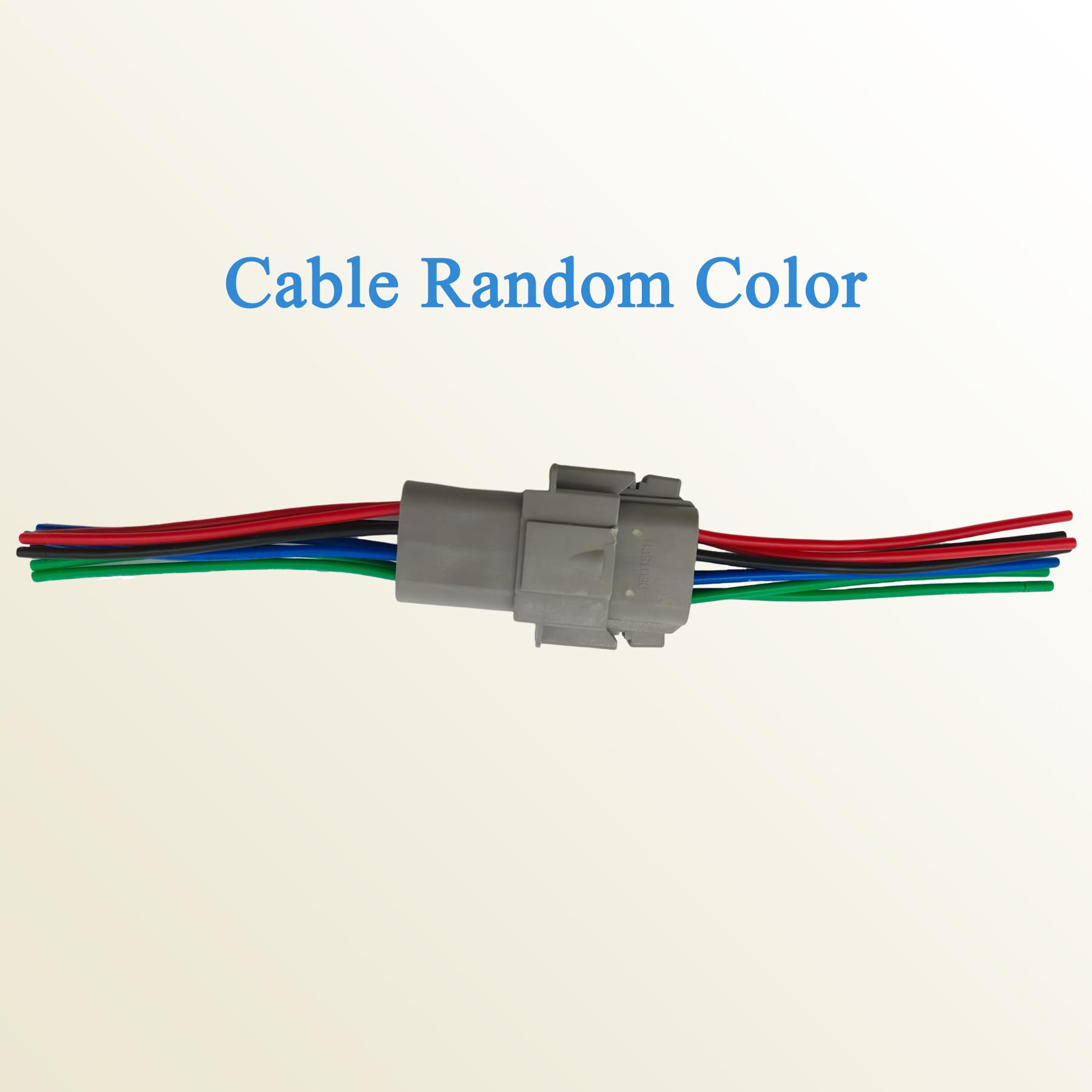 2 set di connettori per auto DT a 8 poli (maschio e femmina) con cavi da 16 AWG per auto/camion/barche/LED