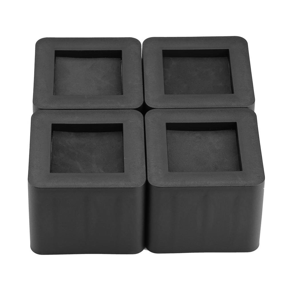 Wakects Elevadores de Cama, Juego de 4 Soportes para Muebles, 8.5 cm de Altura