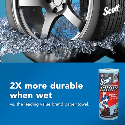 Scott Shop Original 75130 Blue Shop Towels, 1 Roll/Pack thumb #4