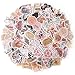 Dizdvizd Autocollants Scrapbook, 400 Pièces Papier Washi Vintage Autocollant pour Scrapbooking, Ordinateur Portable, Agenda, Journaux, DIY Arts and Crafts