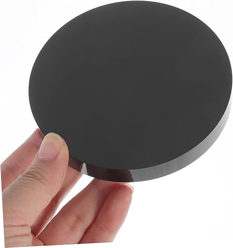 Miniatura 9 de FOMIYES 1 Unidades Elegance Graceling Obsidiana Scrying Mirror Espejo de obsidiana con soporte, artículos para el hogar, decoración del hogar,