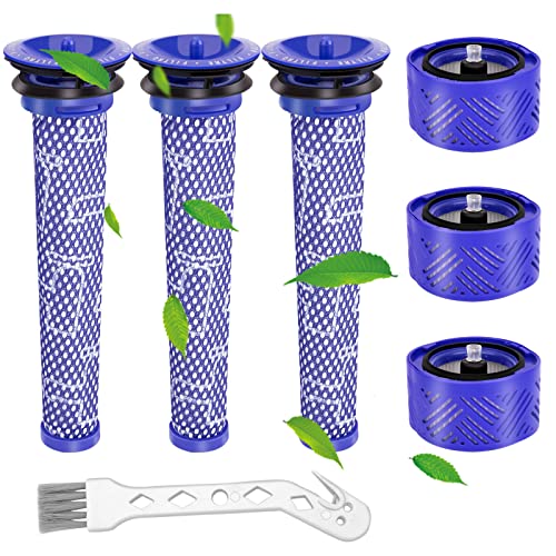 Filtros Aspiradora para Dyson, filtros de vacío para Dyson V6 aspiradoras, V6 Motorhead, V6...