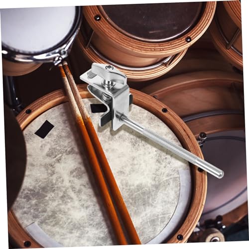 BESPORTBLE Clip Soporte para Cowbell para Baterías Clip de Percusión Pequeño Clip Ajustable para Batería Accesorios de Clamp miniatura 3