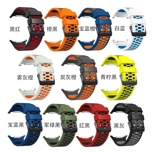 Bracelet Galaxy Watch Ultra boucle rapide silicone sans trous ajustement fluide - 5