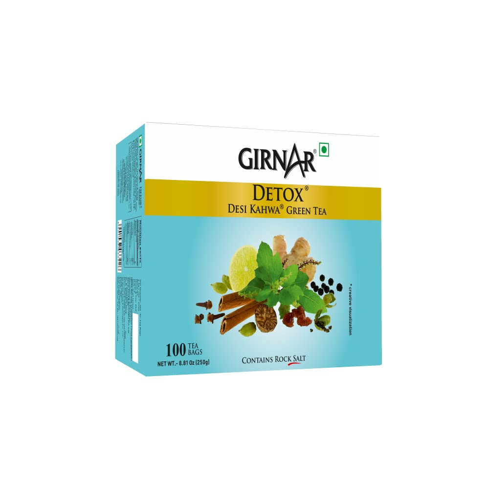Detox Green Tea (Desi Kahwa) (100 Tea Bags)