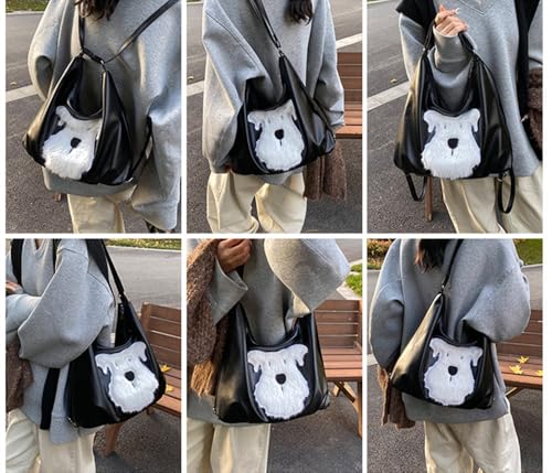 Bolso Tote Blanco Uso Dual para Mujer y Niñas miniatura 7