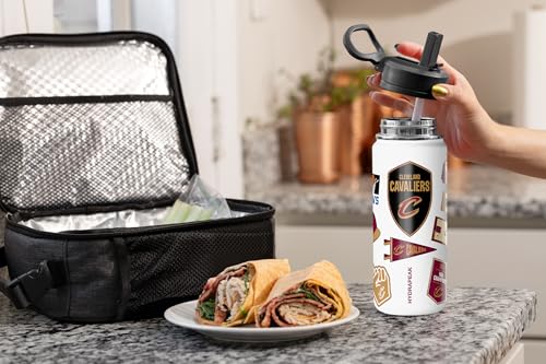 Image of Hydrapeak x NBA Officially Licensed Boston Celtics 20 oz Active Water Bottle with Chug Lid and Handle Reusable Stainless Steel Double Wall Insulated Sports Gift for Kids /Adults