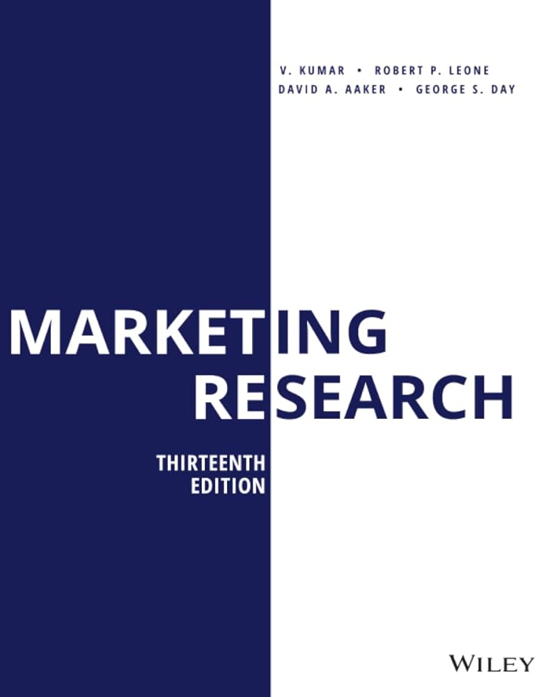 マーケティングリサーチ （アーカー著）（英語版） マーケティングリサーチ （アーカー著）（英語版） Amazon