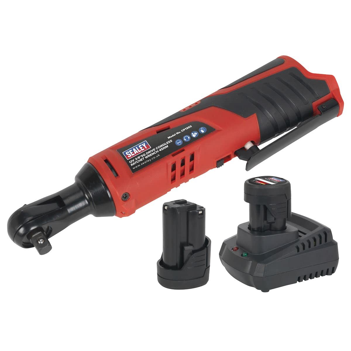 Ratchet Wrench Kit 3/8""Sq Drive 12V SV12 Series - 2 Batteries