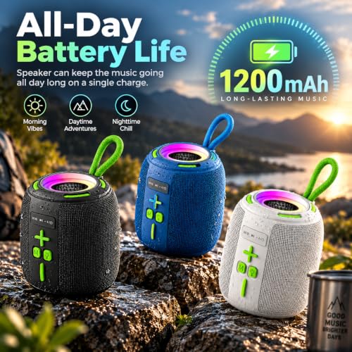Image of PEFUPEW 15W Wireless Bluetooth Speaker with Karaoke Mic