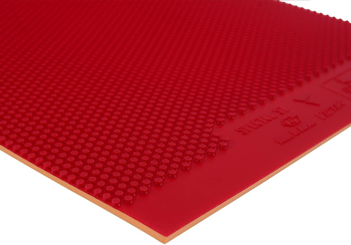 VICTAS 210010 Table Tennis Rubber Spectrum S1 Speed High Elasticity Table Soft Red/Black