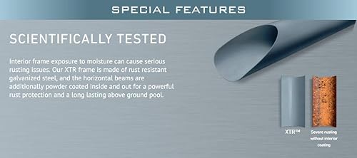 Miniatura 2 de West Coast Parts Barra horizontal de repuesto WCP para piscinas Intex Ultra XTR Frame