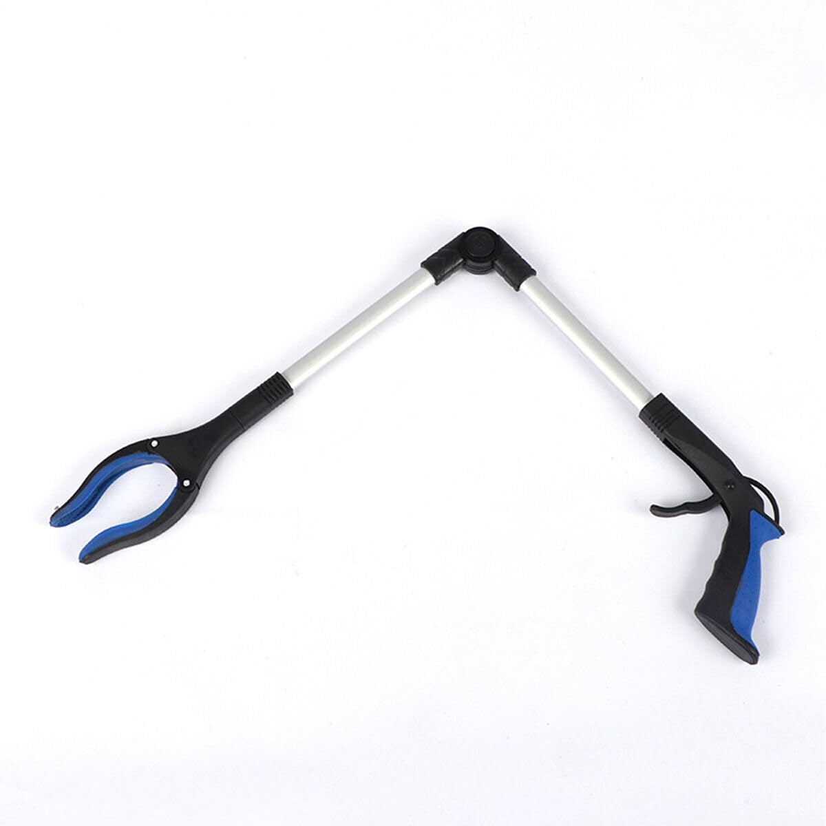 Industrial Grabber Tool Heavy Duty Pick Up Stick Hand Grip Reach Trash Picker, Blue