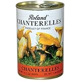 Roland Foods Canned Chanterelle Mushrooms, Specialty Canned Food, 7.9-Ounce Can