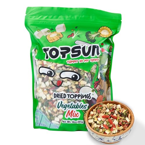Dried Ramen Toppings Vegetable Mix 14oz