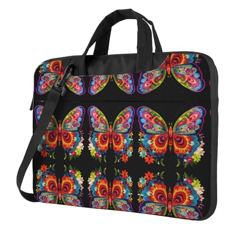 Sac ordinateur brodé papillon pour exprimer votre liberté