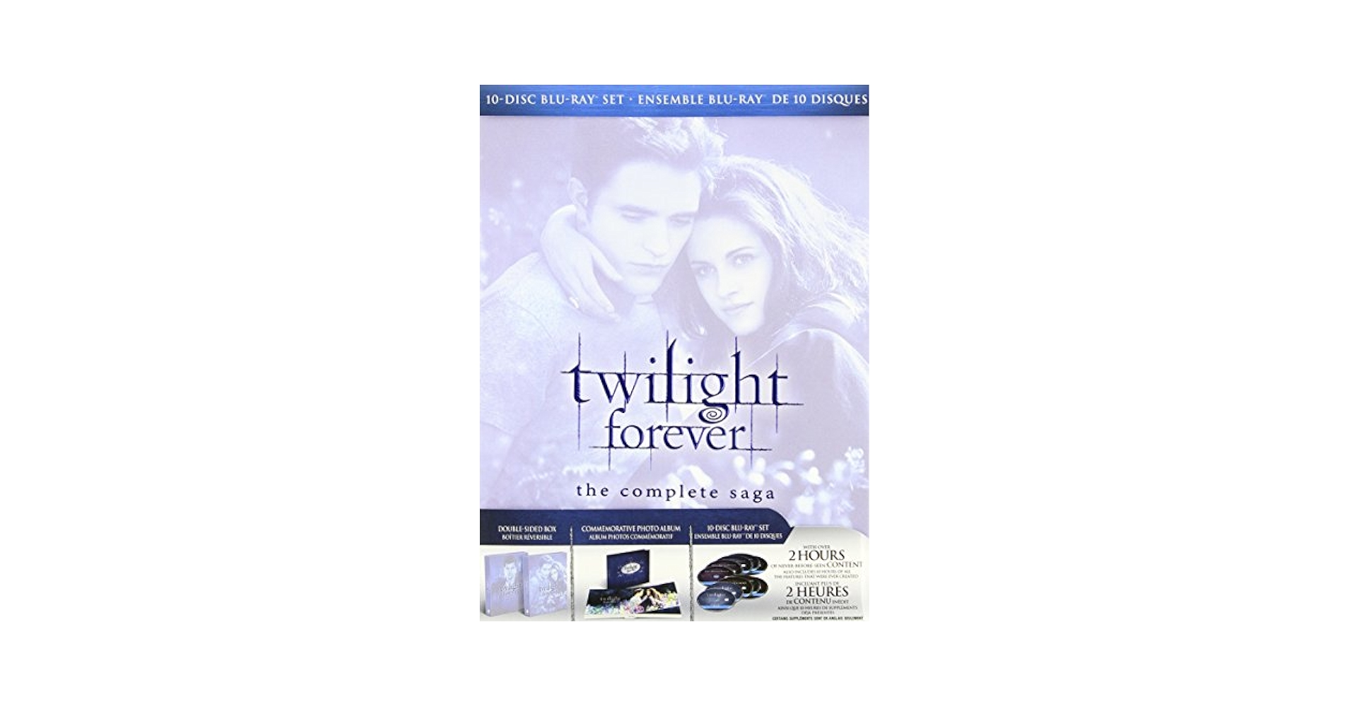 Twilight Foreverコンプリート メモリアル Blu-ray BOX TWILIGHT FOREVER: THE COMPLETE SAGA Blu-ray Announced for