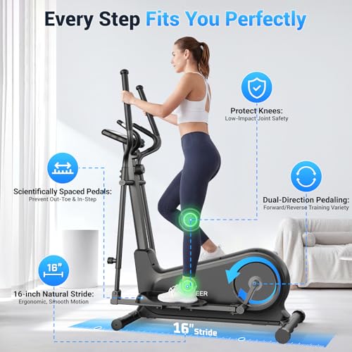 Elliptical trainer high end