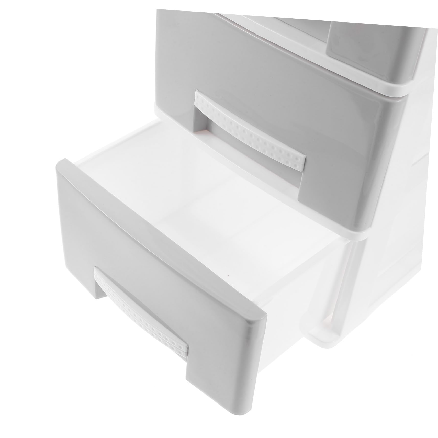 Cajonera de Plástico de 3 Niveles, Organizador de Escritorio Pequeños Cajones, Gran Capacidad de Almacenamiento Hogar, Pp