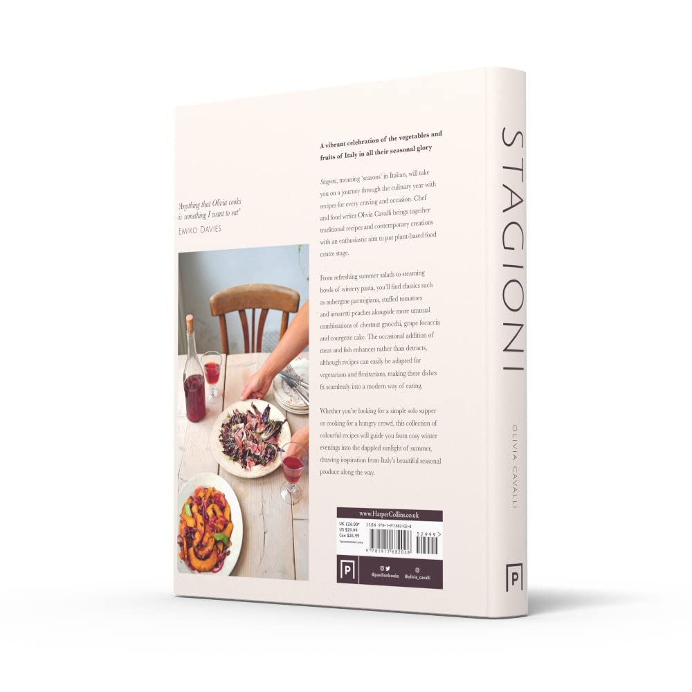 Stagioni: A Contemporary Italian Cooking Cookbook to Celebrate the Seasons