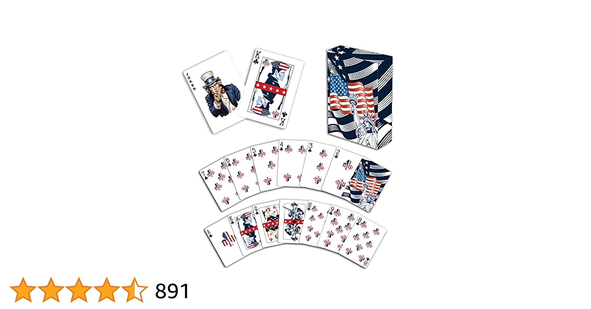 トランプ Patriotic Playing Cards トランプ Patriotic Playing Cards Amazon.com: Blue American