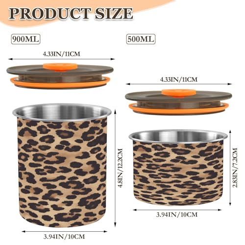 Envase hermético para café acero inoxidable 500ml miniatura 2