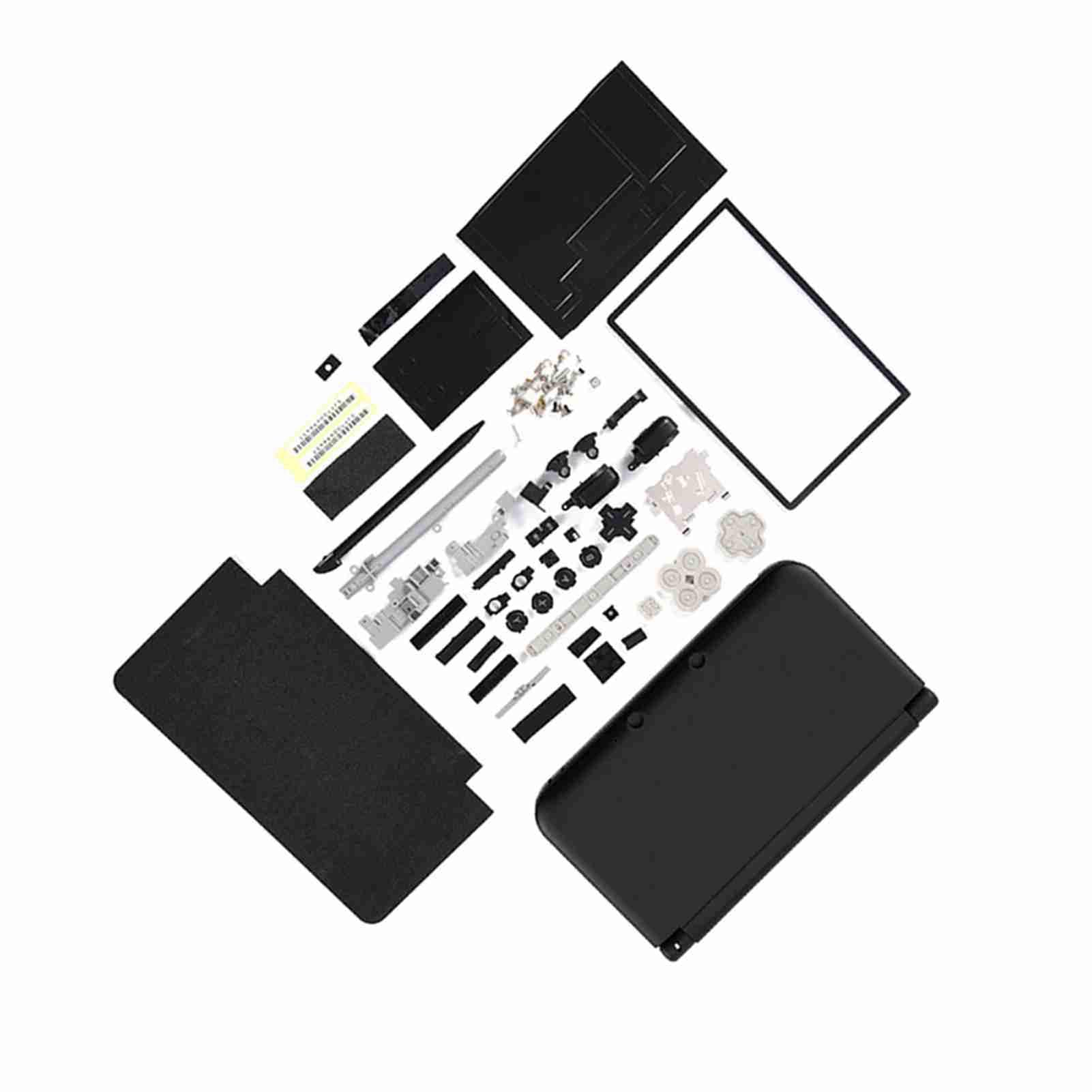 Generic Kit di Riparazione Completo 'alloggiamento 3DS XL, Custodia di Ricambio Durevole per 3DSLL, Include Tutte le Parti per la Riparazione della Console, per i Giocatori Che Desiderano Aggiornare