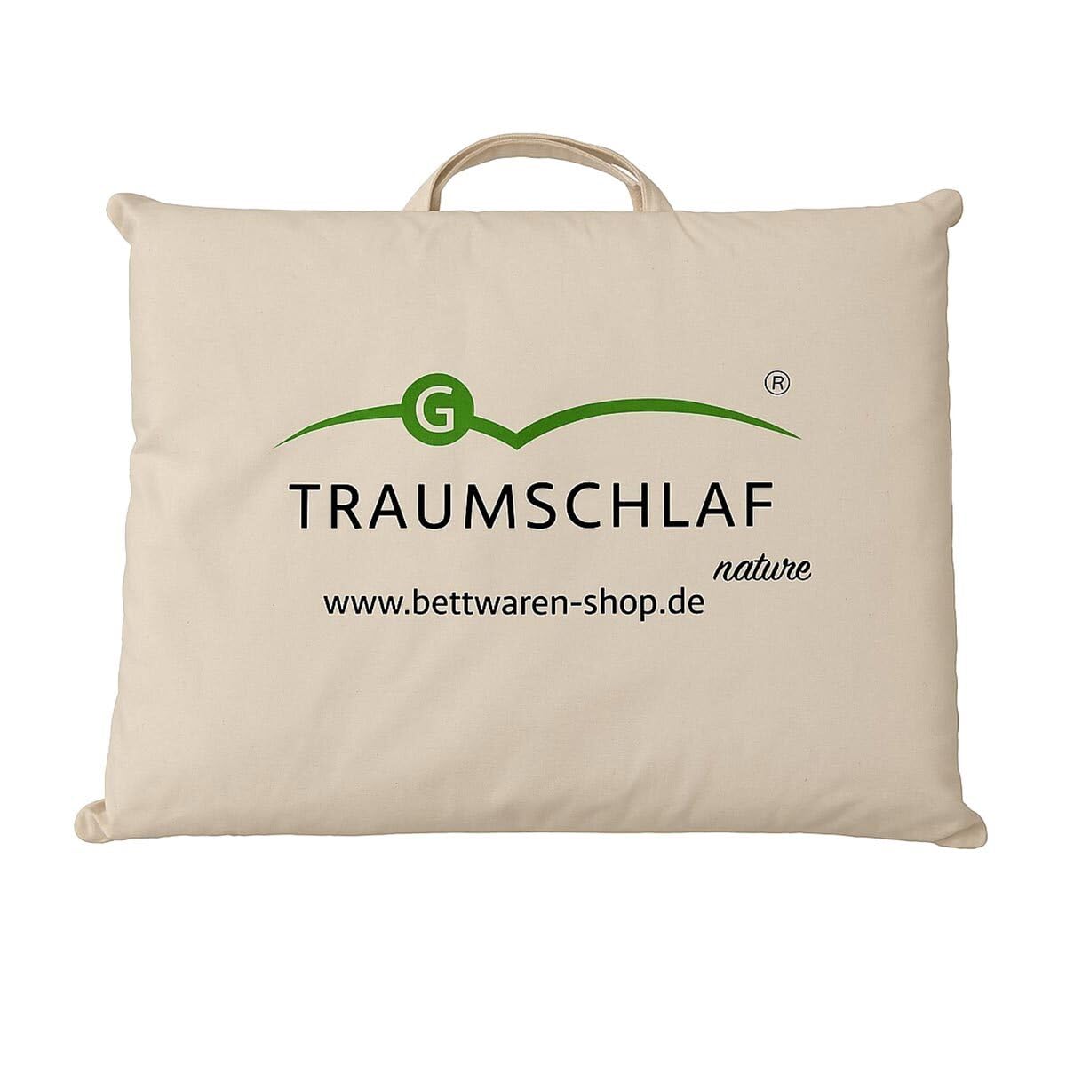 Traumschlaf Ganzjahresdecke Schurwolle Merino - Steppbett medium - aus 100% Schafschurwolle - temperaturausgleichend & feuchtigkeitsregulierend - waschbar bei 30°C - 155x220 cm