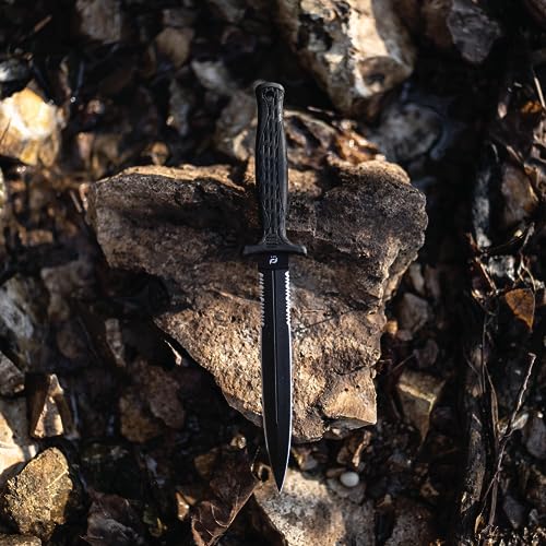 Schrade SCHF44LS Delta Class Needle Magnum Serrated Fixed Blade thumb #4