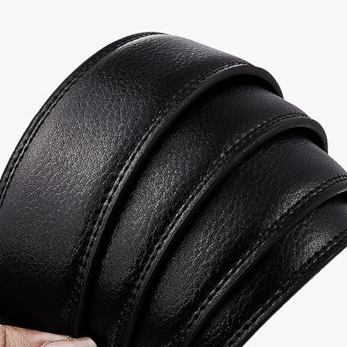 Image of WildHorn Men's Genuine Leather Belt for Men| Premium Auto-Lock Buckle | Adjustable up to 48 inch | Formal & Casual Wear | Micro-Adjust Fit | Stylish Gift Box Included