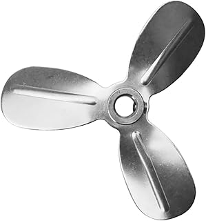 Jieotwice 5 Gallon Pneumatic Mixer Impeller Dispersion Disc Inner Aperture 12MM Plastic/Aluminum Alloy/Stainless Steel Material Optional (D)
