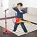 Dimple Kids Handheld Musical Electronic Toy Guitar with Over 20 Interactive Buttons, Levers and Modes for Children, Best Toy for Girls & Boys (Guitar with Batteries)