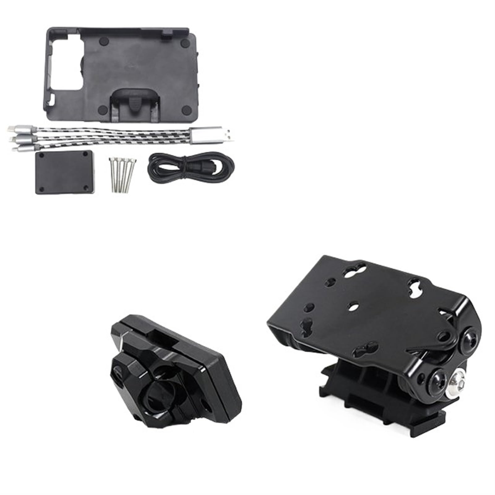 GPS navigation bracket pour NX400 2024 avec fixation rigide haute durabilité - 7