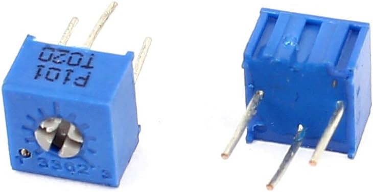Adjustable Potentiometer Fixed Resistors Trimmer Variable Resistor Single Resistors 3362P-101 10Pcs