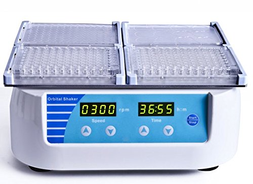 Huanyu MIX-1500 Micro-Plate Shaker Speed 300-1500rpm with 4 Standard Micro Plates