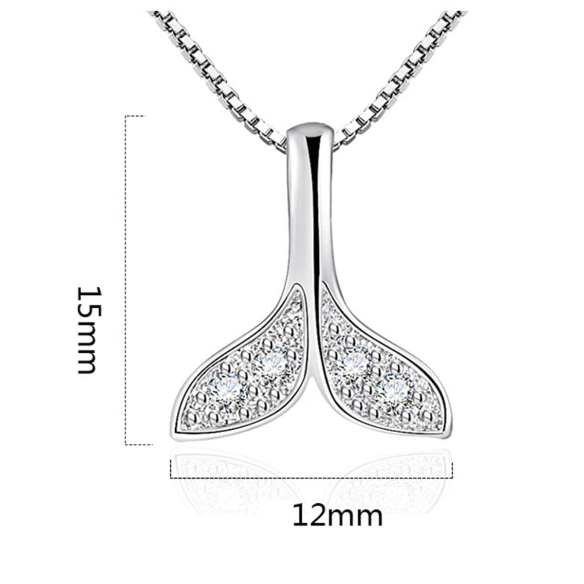 Ciondolo A Forma Di Coda Di Sirena Placcato Oro Con Zirconi Cubici - 4 Pezzi - Italia - Foto 4