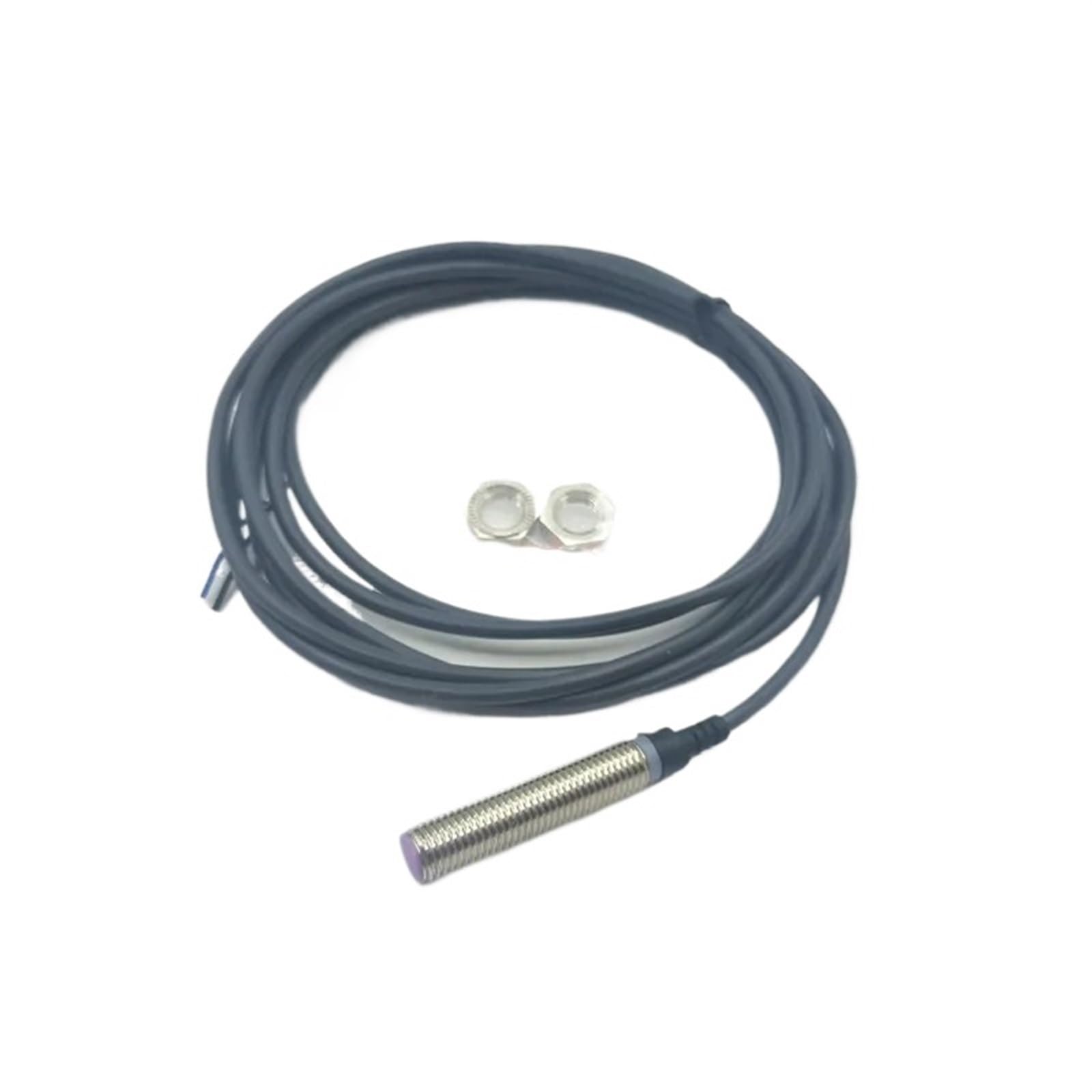 ZVQYSGIW 5pcs 1KHZ M8 Flush Proximity Sensor Switch PNP/NPN NO/NC DC10-30V Short Circuit Protection(PNP NC)