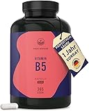 TRUE NATURE Vitamin B5 - Pantothensäure 500 mg hochdosiert