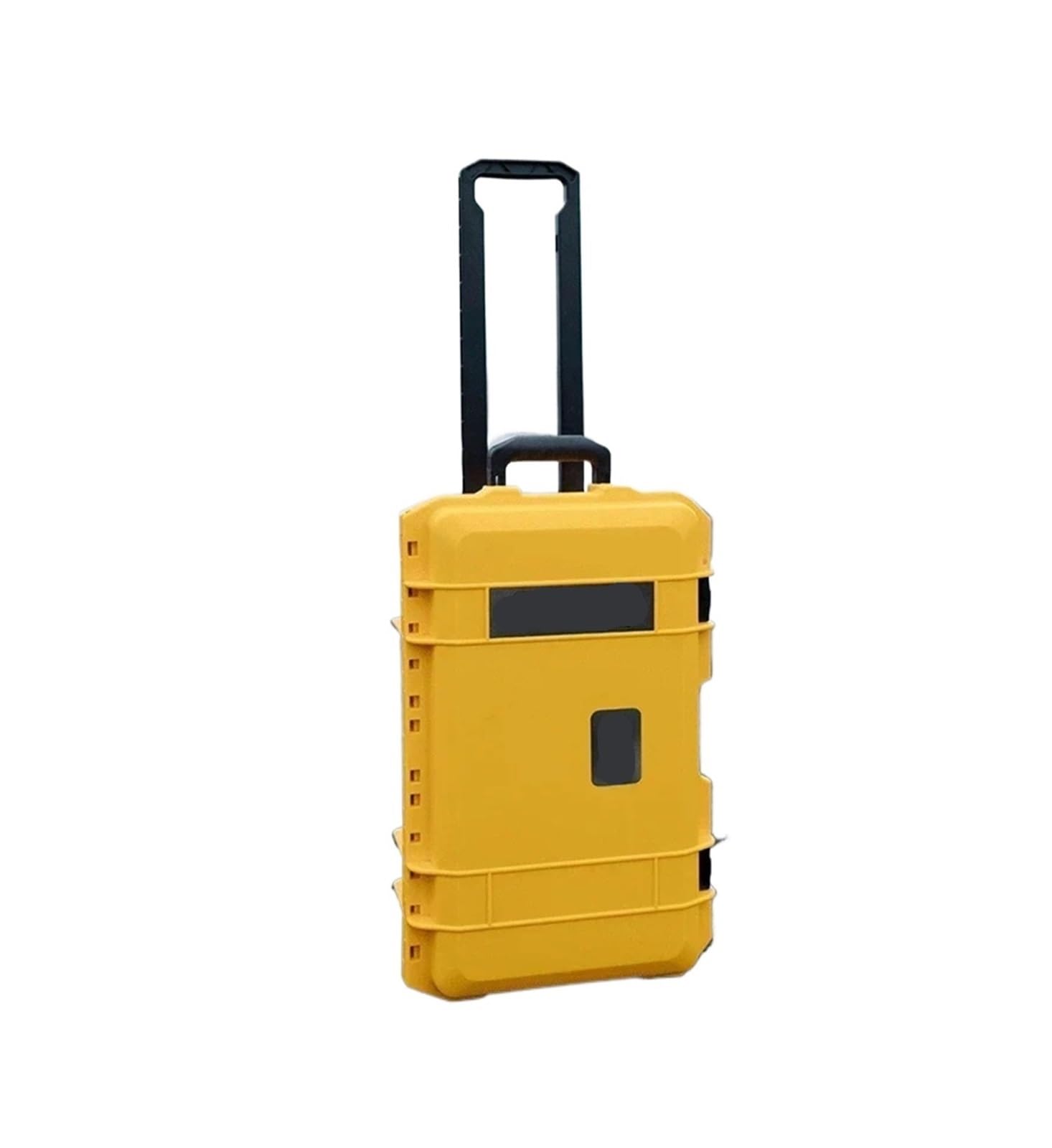 Professional Tool Case Waterproof with Wheels Hard Toolbox Storage Electrician Accessories Organizer Box Precision Instrument(Yellow)