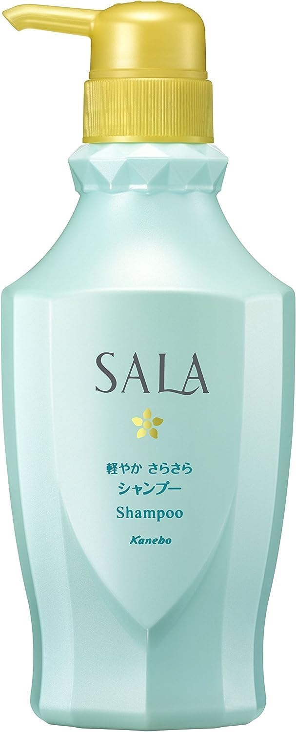 Kanebo Sala Light Silky Shampoo Pump 400ml (Green Tea Set