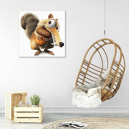 DCIDBEI 30x30CM Rotondo Diamond Painting Animali