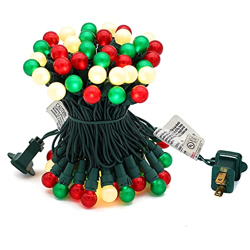 ESOLTON Christmas String Lights 70 LED Multi Color with Pearlized Glass 120V UL Certified Indoor Outdoor use for Halloween Decor Holiday Party Thanksgiving Yard Xmas Tree Carnival Decorations ESOLTON Christmas String Lights 70 LED Multi Color with Pearlized Glass 120V UL Certified Indoor Outdoor use for Halloween Decor Holiday Party Thanksgiving Yard Xmas Tree Carnival Decorations