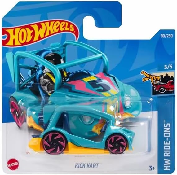 Hot Wheels 1:64 Tekli Arabalar 2022 90/250 Hw Ride On KICK KART HCX06