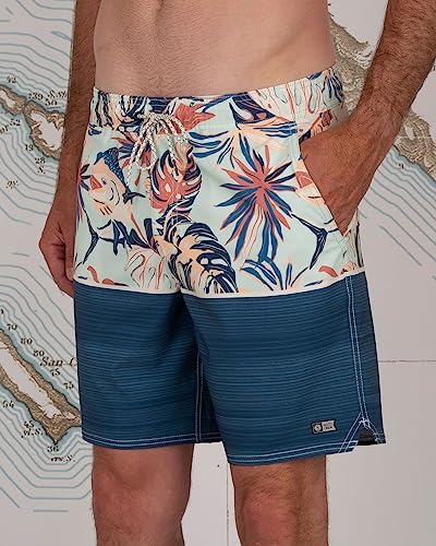 Salty Crew Tandem Elastic 18" Men's Boardshorts – Comfortable Stretch Fabric, Elastic Waistband, Casual Beachwear3