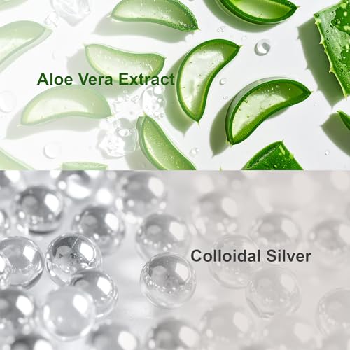 Image of Alchemy By Aureana Silver Face Mask for Acne & Oil Control - Anti-Bacterial Purifying Mask with Vitamin E & Allantoin - Deep Cleansing - 50g